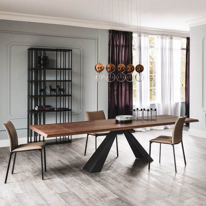 ELIOT Wood Drive Dining Table | INspiration Furniture - Vancouver BC