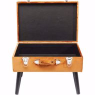 Image sur Suitcase Foot Stool - Orange