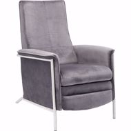Image sur Relax Chair - Grey Velvet