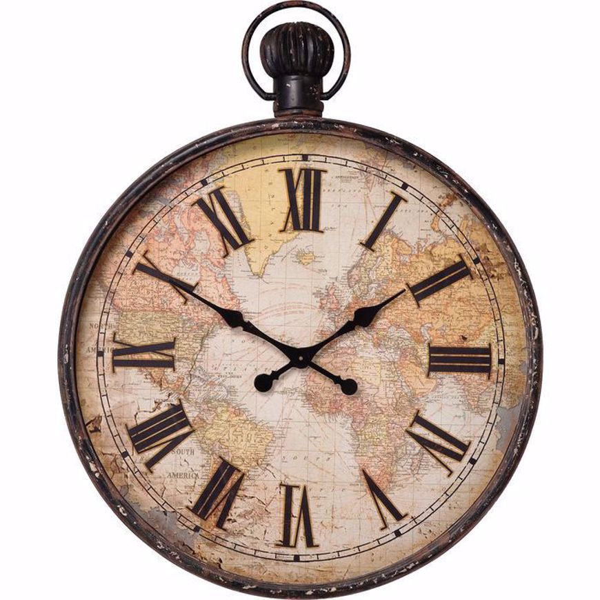 Picture of European Map Wall Clock