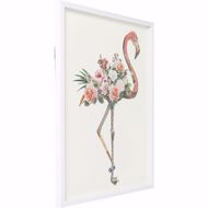 图片 Flamingo Framed Art