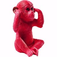 Picture of Kikazaru Monkey Money Box - Red