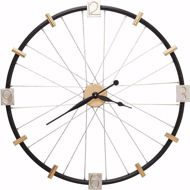 图片 Spoke Wheel Wall Clock