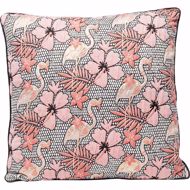 Picture of Flamingo Flowers Cushion