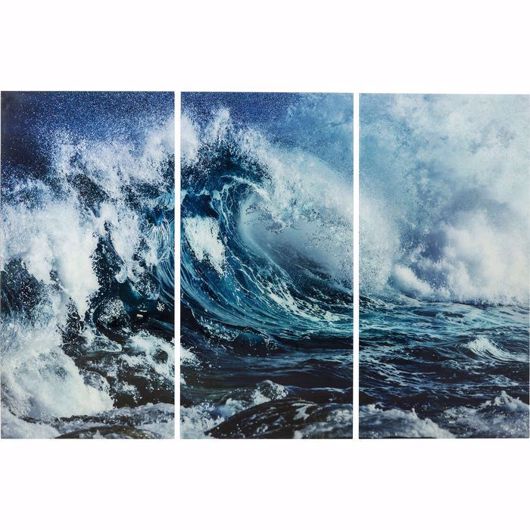 Image de Wave Glass Triptychon