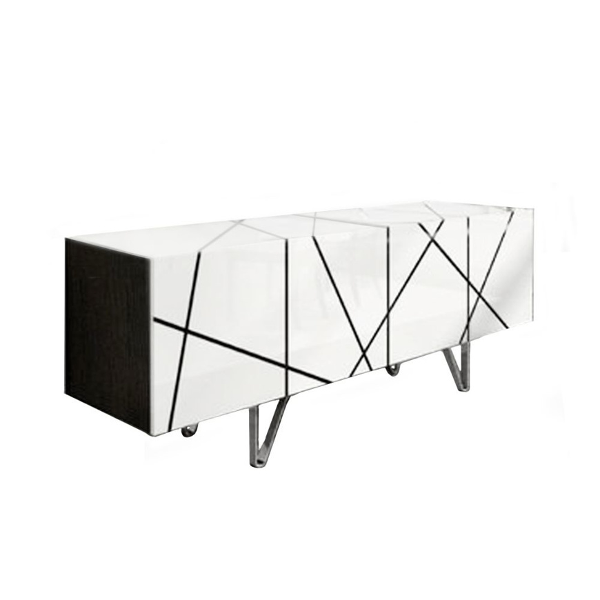 Picture of STRIPES Sideboard - White