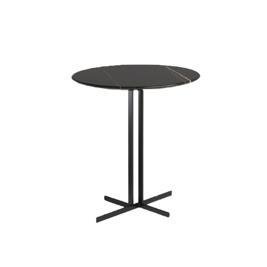 图片 ESTRO Accent Table - Black Marble