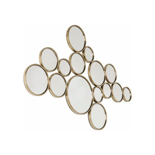 Picture of Bubbles Mirror - Brass