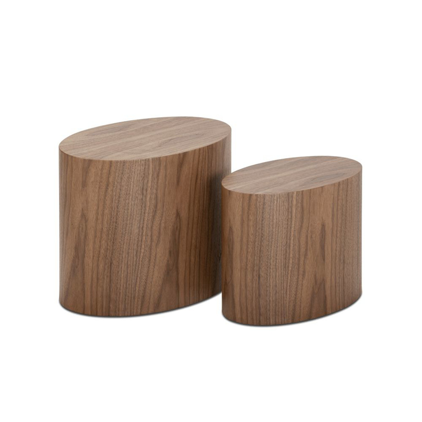 图片 2-Set Wooden Tables