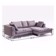 Image sur Gianni Right Sectional - Grey