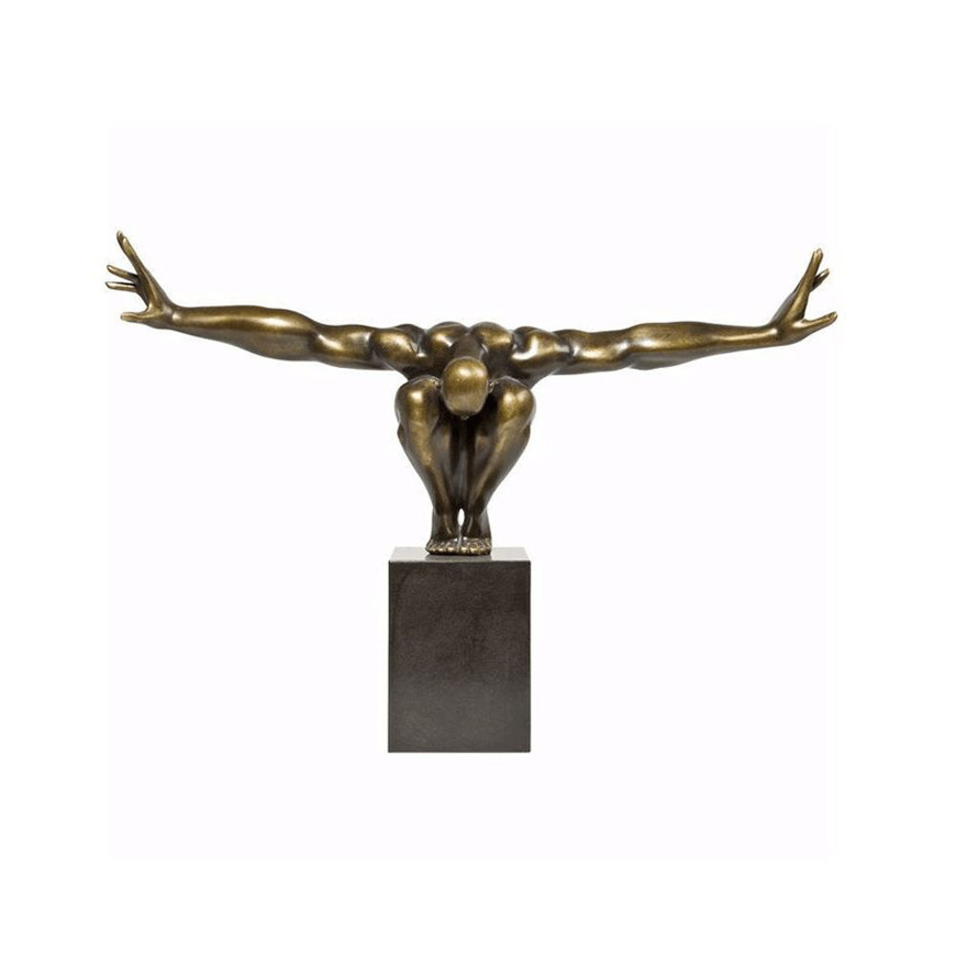 Image sur Athlete Deco Sculpture - Bronze