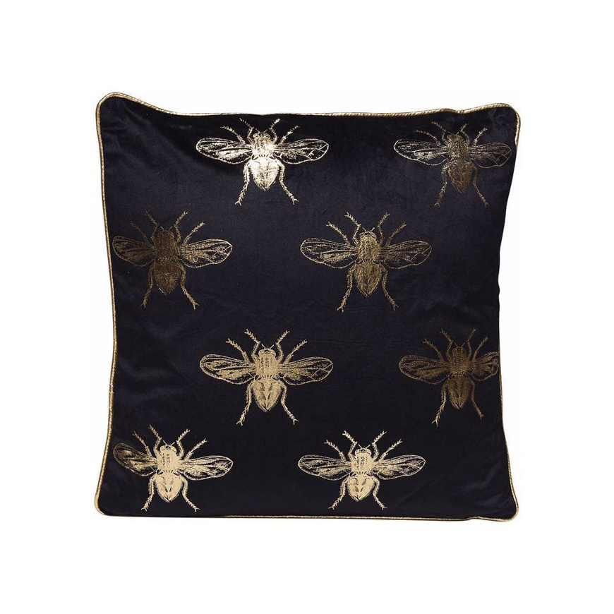 Picture of Bee Cushion - Black
