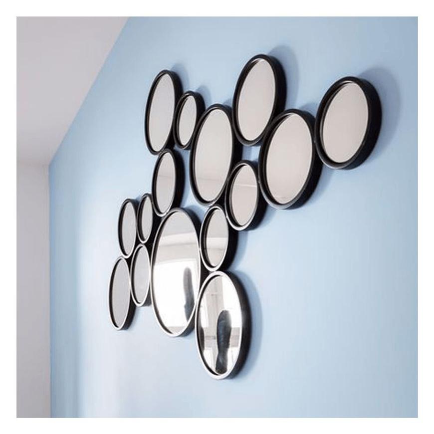 Bubbles Mirror Black INspiration Furniture Vancouver BC