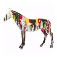 Picture of Horse Colore Figurine