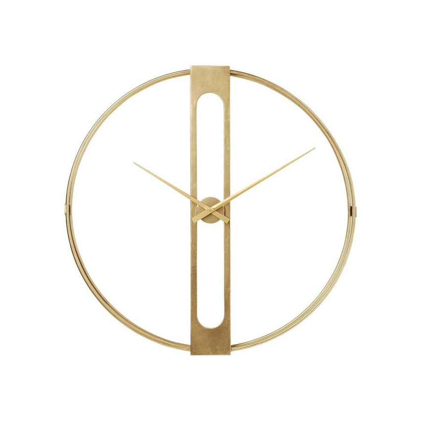 Image sur Wall Clock Clip Gold