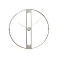 Image sur Wall Clock Clip Silver