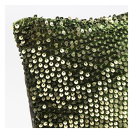 图片 Paillette Green Cushion