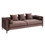 Image sur Variete 3-Seat Sofa - Brown