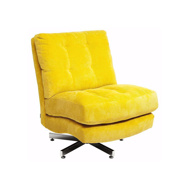 Image sur Cinema Swivel Chair - Yellow