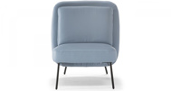 Image sur Picture Armless Chair- Light blue