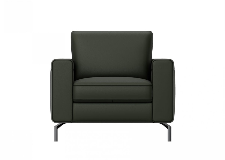 Image sur SOLLIEVO Arm Chair - Green  Velvet