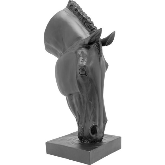 图片 Deco Object Horse Face Black
