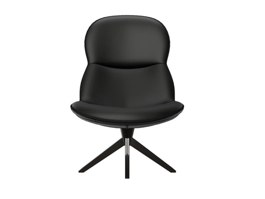 Picture of Conca Swivel Chair - Black