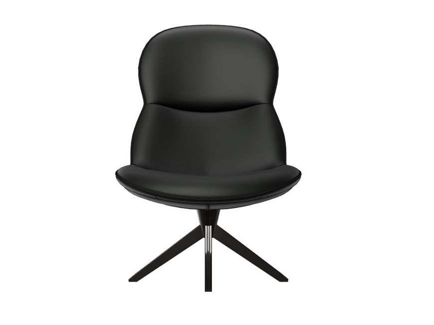 Image sur Conca Swivel Chair - Black