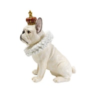 Picture of Deco Figurine King Dog White 