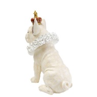 Picture of Deco Figurine King Dog White 