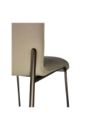 Picture of Full Leather Dining Chair - Grey