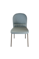 Picture of Full Leather Dining Chair - Light Blue