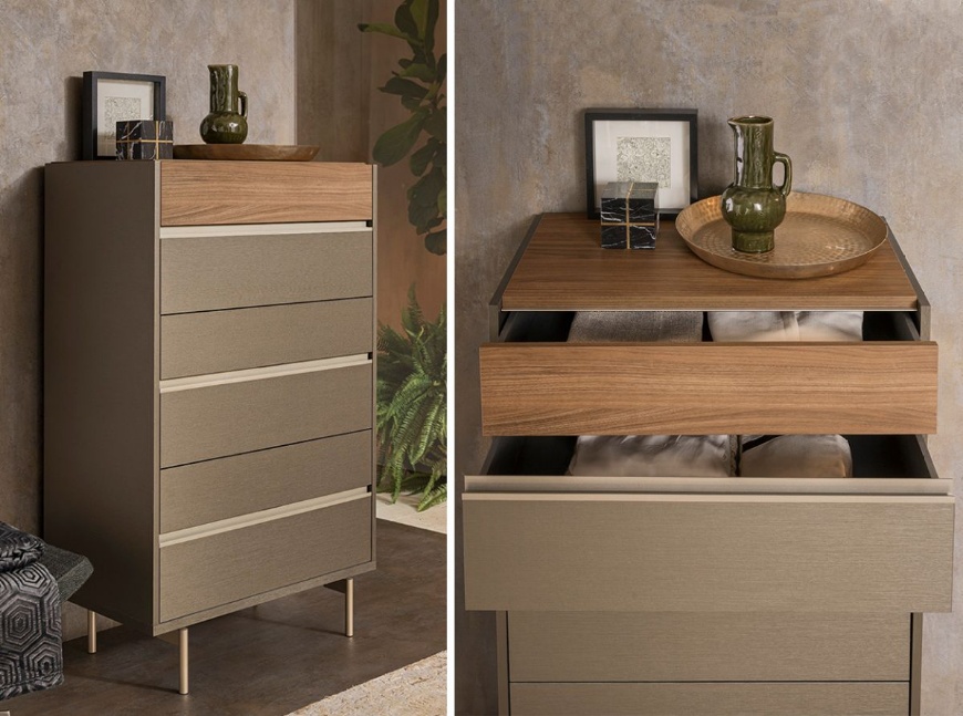 Image sur CITY LIFE 6-Drawer High Chest