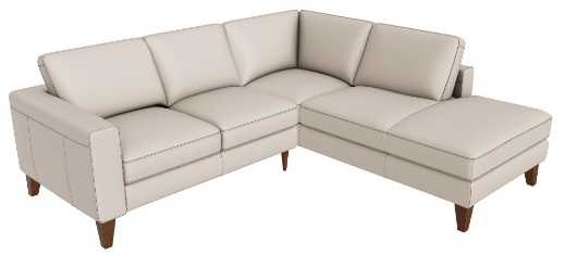Picture of SOLLIEVO Sectional Beige - Left 