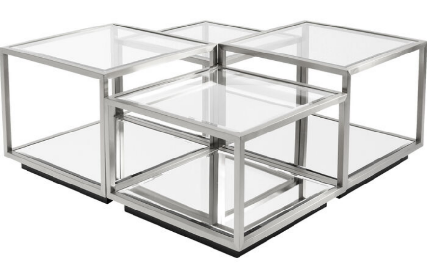 图片 Luigi Coffee Table - Silver (4/SET)