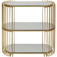 Image sur Console Wire Brass 81X78CM