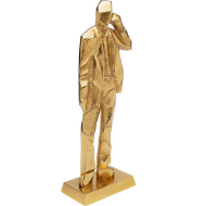 Image sur Deco Figurine Standing Man Gold 62cm