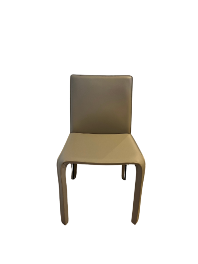 Picture of Bonded Leather Dining Chair - Taupe 