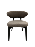 图片 Trendlux Dark Grey Fabric Dining Chair