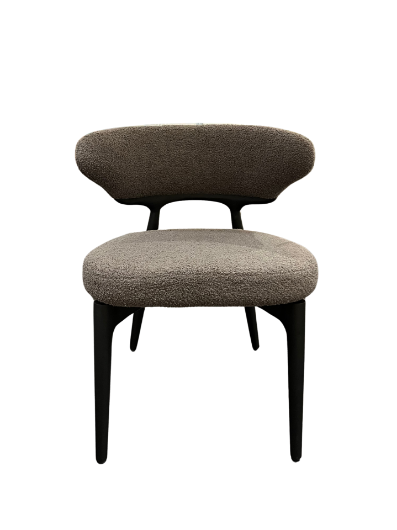 Image de Trendlux Dark Grey Fabric Dining Chair