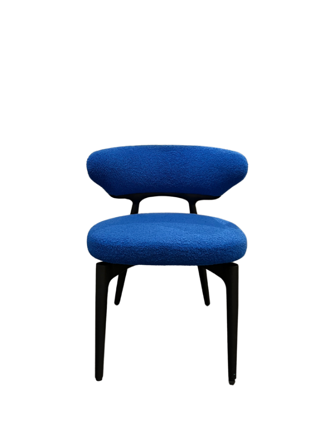 图片 Trendlux Blue Fabric Dining Chair