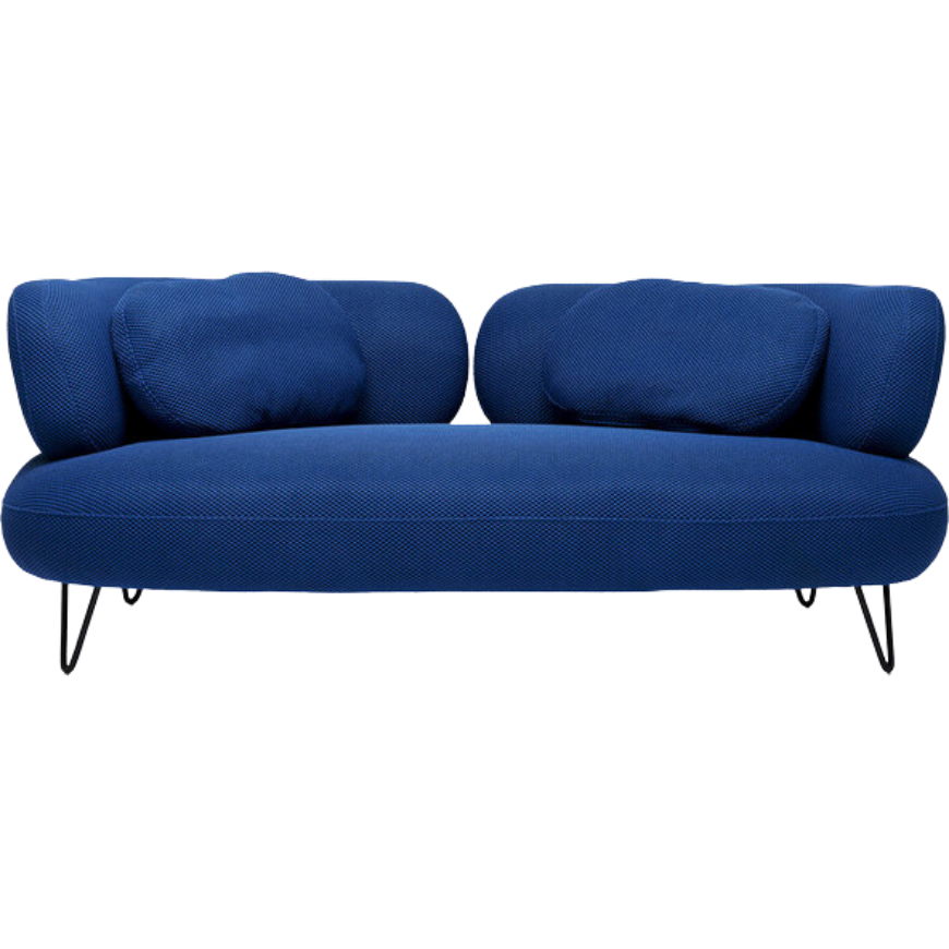 Image sur Sofa Peppo 2-Seater Blue 182cm