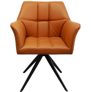 Image sur Thanks Tank Swivel Chair - Cognac