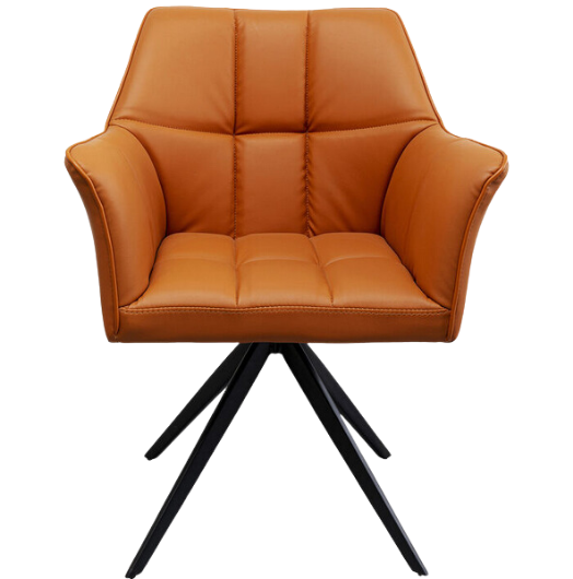 Picture of Thanks Tank Swivel Chair - Cognac