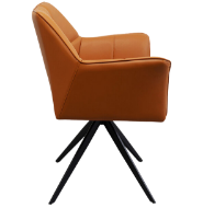 Image sur Thanks Tank Swivel Chair - Cognac