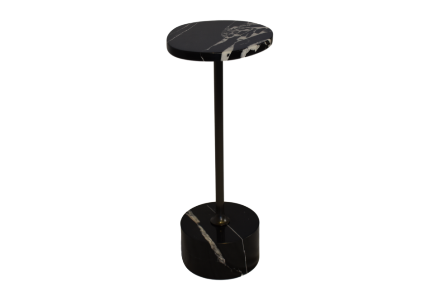 Image sur Trendlux Marble Side Table - Black