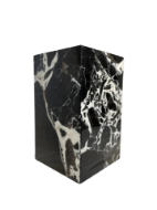 Picture of Marble Pedestal - Bvlgari Black