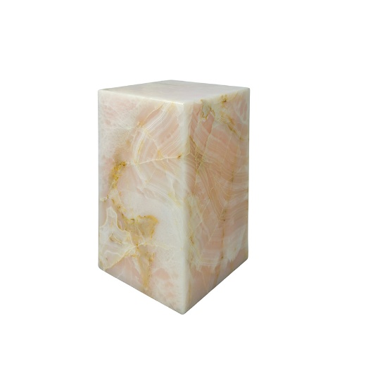 Picture of Marble Pedestal - Pink Jade