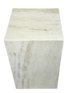 Picture of Pedestal - White Travertine 