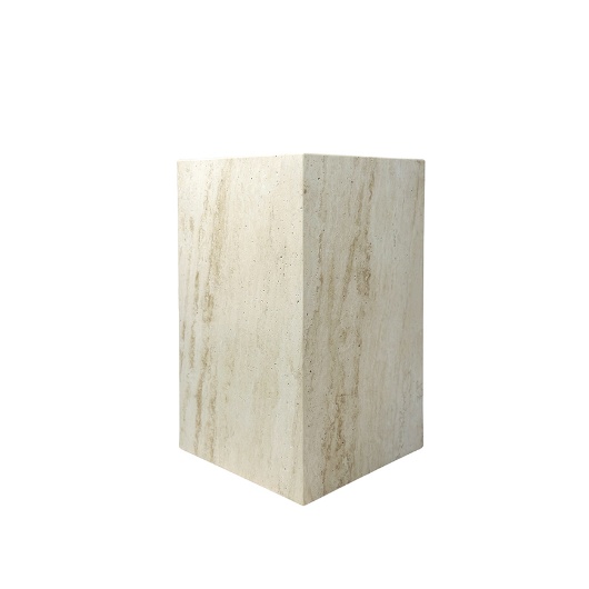 Picture of Pedestal - White Travertine 